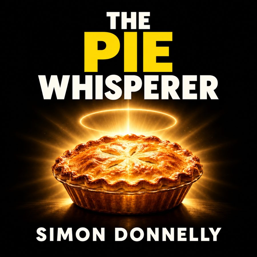 The Pie Whisperer by Simon Donnelly, book cover